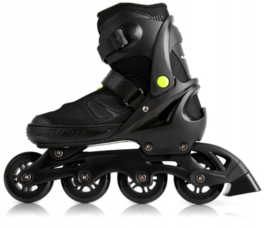Регульовані ролики Blackwheels Sonic, р. 36-39, чорно-зелені
