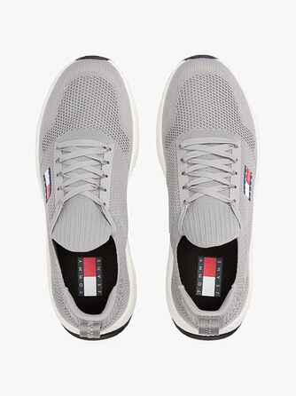 Футболка Tommy Jeans Runner Knitted чоловіча сіра (40 EU)