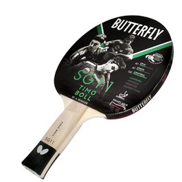 Ракетка для настільного тенісу Butterfly Timo Boll SG 11 для аматорів, ITTF сертифіковане покриття Addoy, ергономічна ручка smart.Grip
