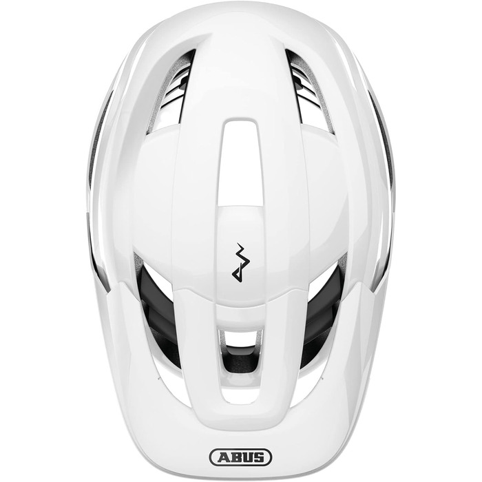 Велошолом ABUS Cliffhanger MIPS для MTB, білий, розмір L (57-61 см), з ударозахистом MIPS та вентиляцією, унісекс