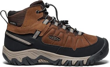 KEEN Targhee 4 Mid - водонепроникні трекінгові черевики для дітей, EU 35, Bison Brindle
