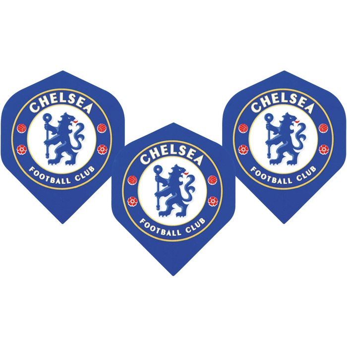 Професійні дротики FOCO Chelsea Red Dragon (80% вольфрам, 24 г) з металевими наконечниками, пір'ями та гаманцем для дротиків