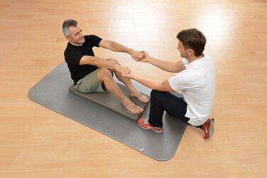 Балансувальна подушка Airex Balance-Pad XLarge, 98x41x6 см, лава, з інструкціями та сертифікатом автентичності