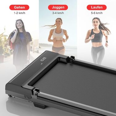 Електричний біговий міні-тренажер Laufpad для дому з пультом керування, компактний та легкий, ShabanJesy