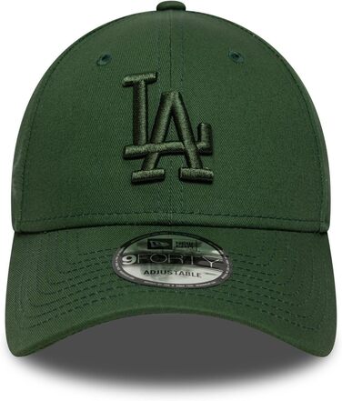 Кепка New Era 9Forty Snapback Los Angeles Dodgers — Регульована бейсболка з вигнутим візерунком MLB, один розмір