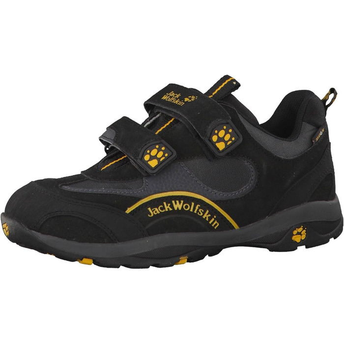 Дитячі трекінгові черевики Jack Wolfskin Offroad Texapore, чорний, 32 EU