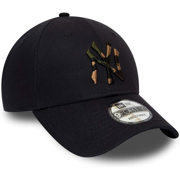 Кепка New Era New York Yankees 9Forty Adjustable Camo Infill, Синій, Універсальний розмір