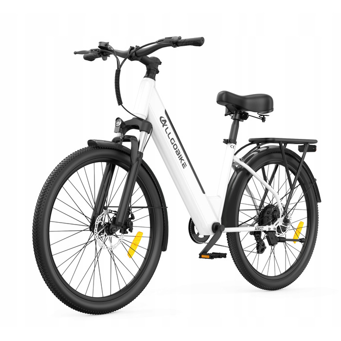 Унісекс електровелосипед ALLGOBIKE AM27: 250W, 15Ah, запас ходу 100км, колеса 27.5