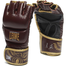 Рукавички для MMA Leone 1947 Legionarvis Bordeaux, L – для греплінгу та фріфайту, тренувальні