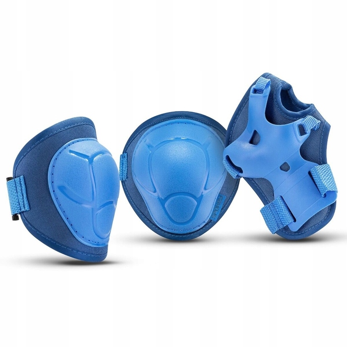 Дитячий велосипедний шолом з регулюванням та комплект захисту для скейтбордингу, розмір XS