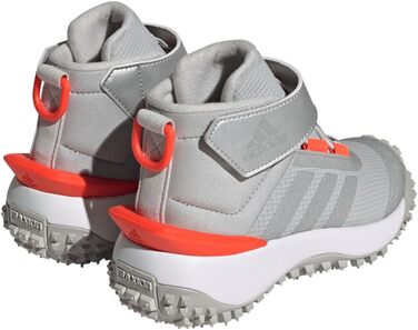 Дитячі кросівки adidas Fortatrail EL K - срібно-червоні (36 2/3 EU)