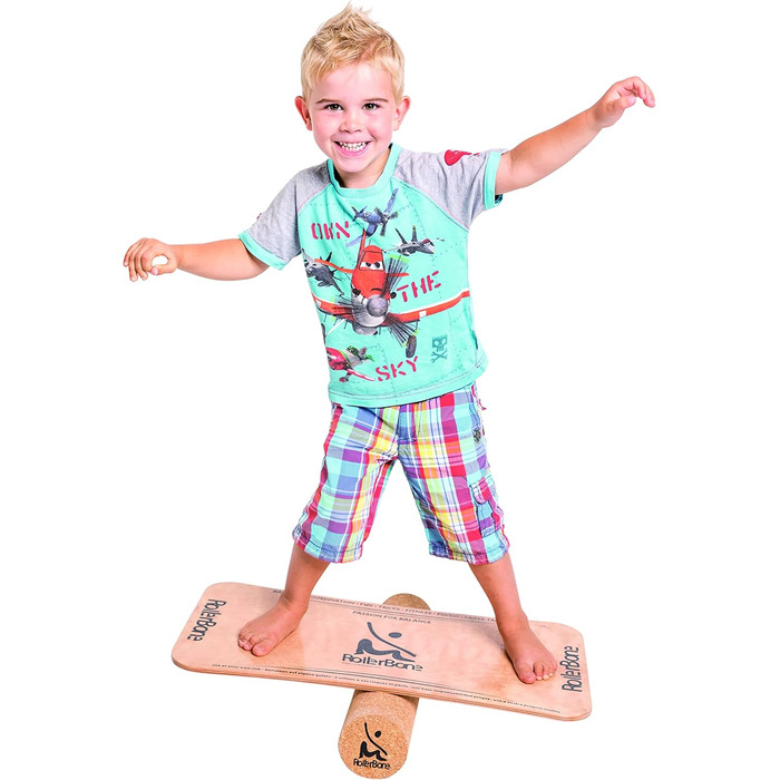Балансборд RollerBone Starter Kork Set для дітей, пробка