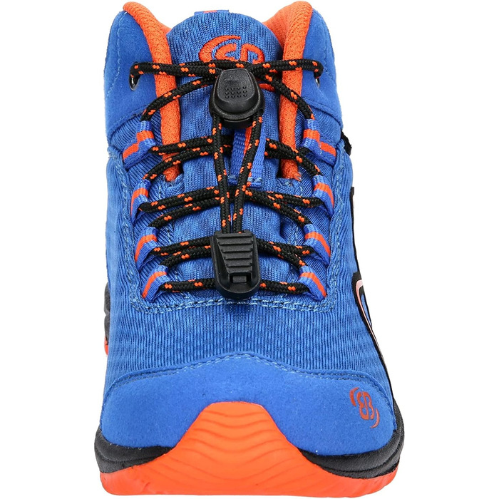 Черевики для трекінгу та піших прогулянок Brütting для дівчаток (27 EU, блакитний/оранжевий)