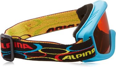 ALPINA CARVY 2.0 - дитяча лижна маска з 100% UV-захистом, протитуманна, ударостійка, маленький розмір