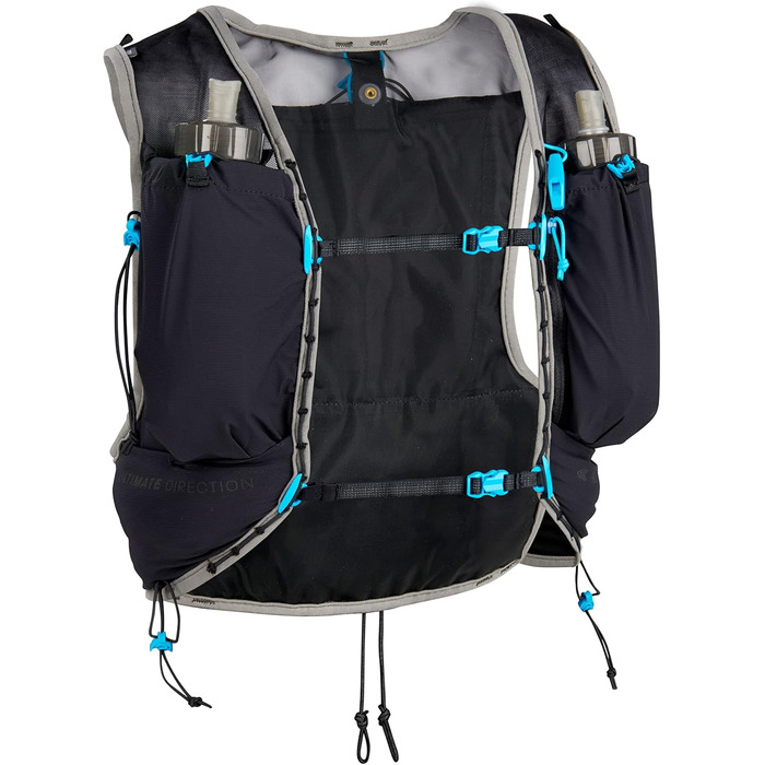 Чоловічий біговий жилет Ultimate Direction Race Vest 6.0, онікс, розмір S – трейловий рюкзак для бігу