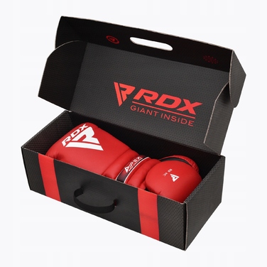 Боксерські рукавички RDX Apex Lace Up для тренувань та спарингу, 12 унцій