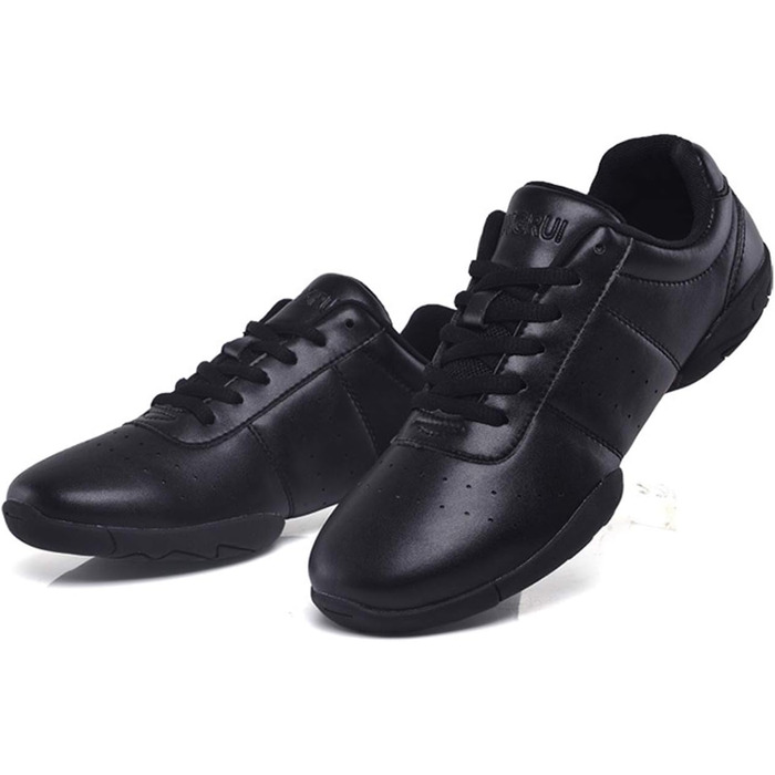 Жіночі дитячі шкарпетки для занять спортом, аеробікою, чеерлідингом та танцями, білі (48 EU, чорний)