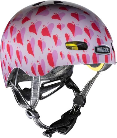 Дитячий велосипедний шолом Nutcase Baby Nutty Gloss, XXS 47-50 см, Love Bug