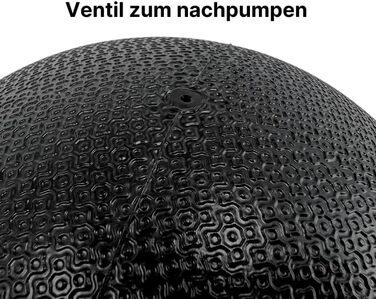 Медичний м'яч ATC Handels GmbH 6 кг для фітнесу та тренувань сили, універсальний снаряд для координації та розвитку м'язів, різновиди ваг від 1 до 7 кг