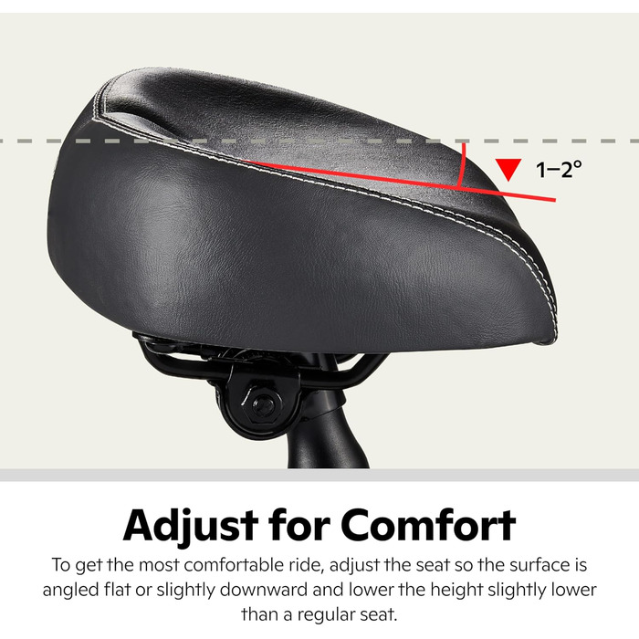 Крісло для велосипеда Schwinn Komfort: сидіння та чохли, різні кольори (для міста/з піною, Comfort Bike Seat, комфортне велосипедне сидіння)