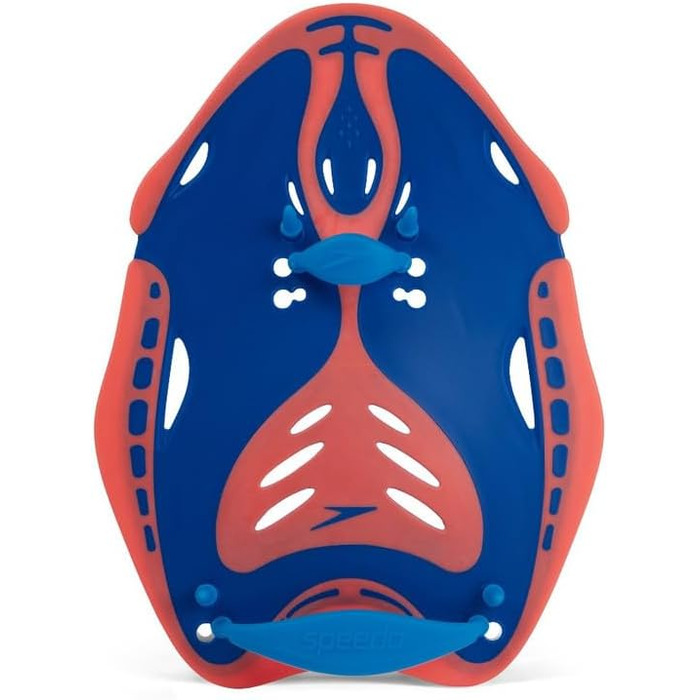 Лопатки для плавання Speedo Biofuse Power, сині/помаранчеві