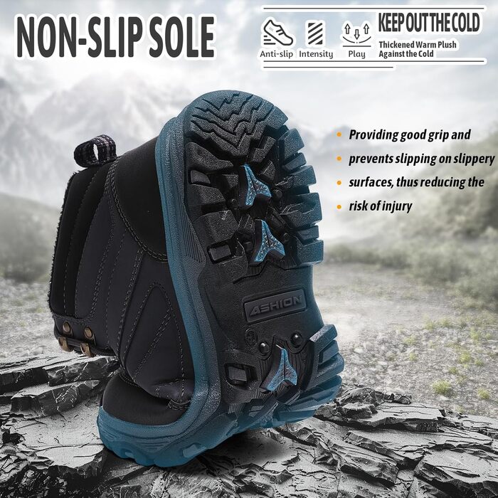 Черевики для хайкінгу Littleplum, чоловічі, трекінгові, легкі, для активного відпочинку, зимові, синього кольору, 39 EU CX