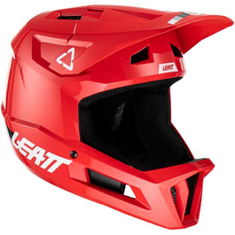 Шолом Leatt MTB Gravity 1.0 Jr V23 Fire XS 53-54 см для підлітків, велосипедний, захисний