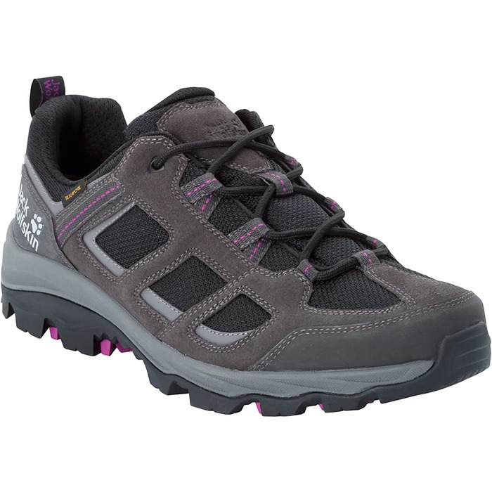 Жіночі туристичні черевики Jack Wolfskin Vojo 3 Texapore Low, 38 EU, Dark Steel Purple
