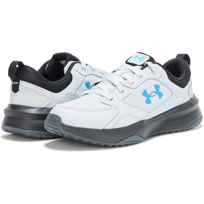 Кросівки для тренувань Under Armour Charged Edge (48.5 EU, сірий, чорний, блакитний)