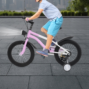 Дитячий велосипед Chengduweili, 16-дюймові колеса, рожевий