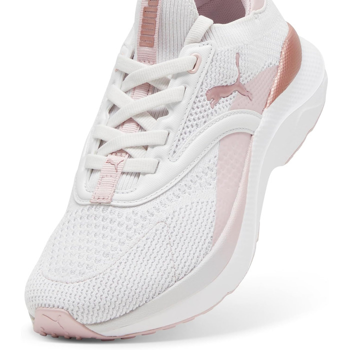 Жіночі кросівки для бігу PUMA Softride Mayve — Колір: Warmweiß-Gold-Schwarz (Сірий/Рожевий/Золотий)