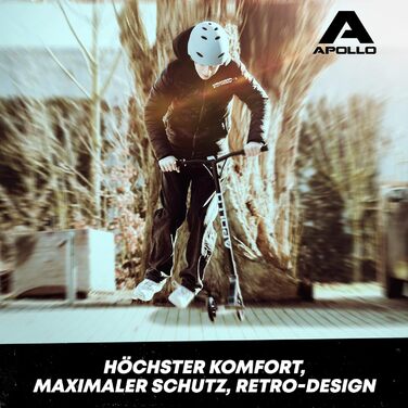 Дитячий та дорослий шолом Apollo для скейтборду, самокату та BMX, регульований, різні розміри та кольори
