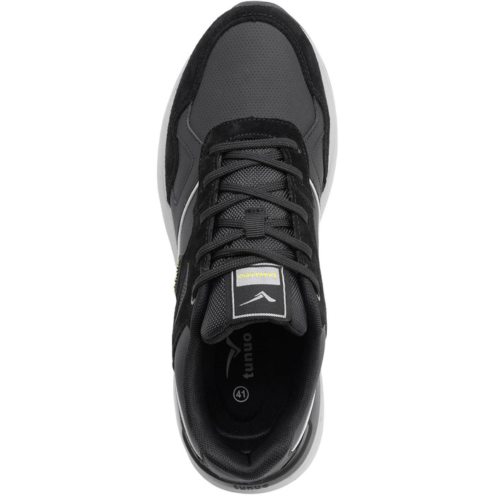 Чоловічі кросівки для відпочинку, бігу та ходьби. Розміри 41-45 EU (44 EU, чорний/сірий)