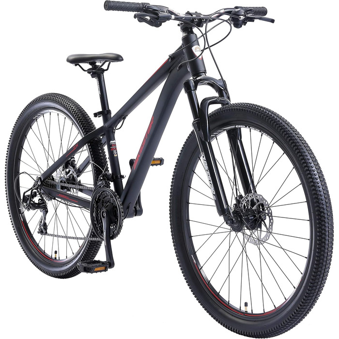 Гірський велосипед BIKESTAR Hardtail алюмінієвий, 21 швидкість Shimano, дискові гальма, 27.5