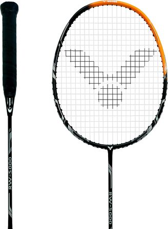 Бадмінтонна ракетка VICTOR RW-5000, синя, чорна, біла