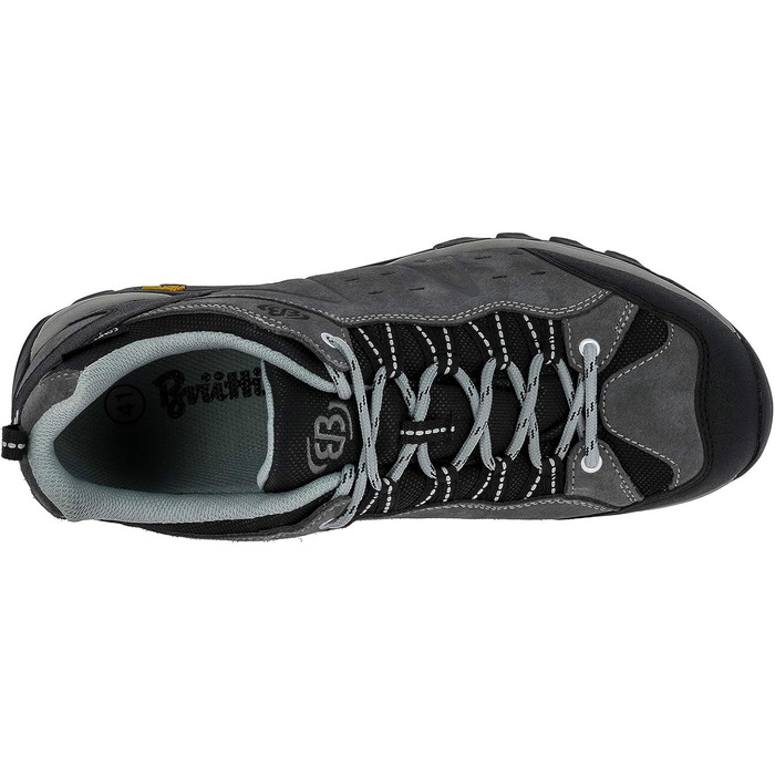 Черевики трекінгові та похідні Brütting Mount Bona Low, унісекс, сірі, 42 EU