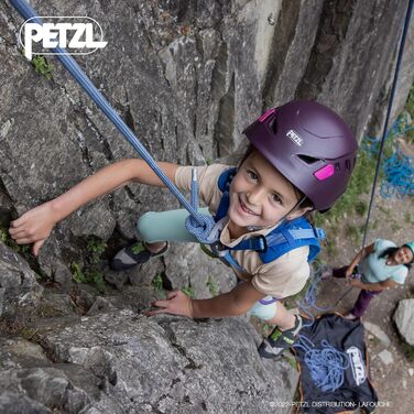 Дитячий шолом для скелелазіння та велосипеду PETZL Picchu, фіолетовий