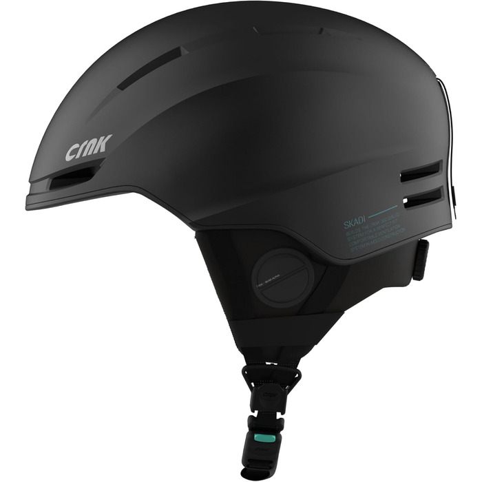 Гірськолижний шолом CRNK Skadi з Bluetooth, шумозаглушенням, чорний, M, для чоловіків і жінок