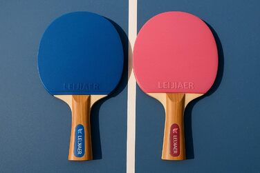 Набір для настільного тенісу UNIQU на 4 гравці | Переносний набір з ракетками та м'ячами | Ідеально для професіоналів та початківців