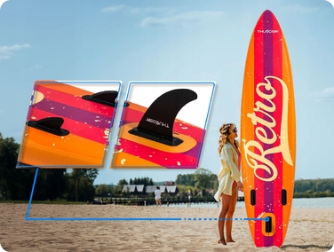 SUP-дошка Thunder RETRO 320 см