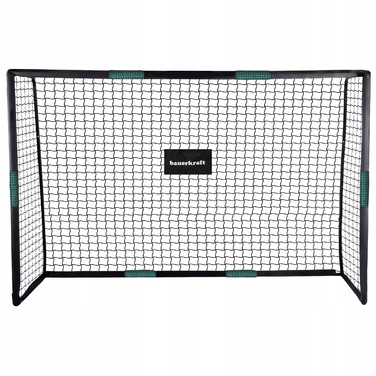 Велика тренувальна футбольна брама з сіткою, 300x200x120 см