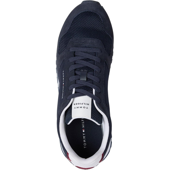 Чоловічі кросівки Tommy Hilfiger Runner New Eva Summer Nylon Pop із замші, Blue Desert Sky, розмір 45 EU