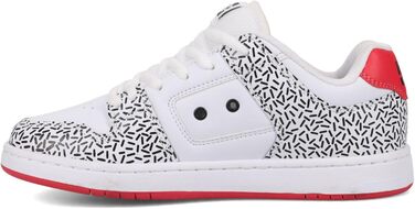 Кросівки DC Shoes Manteca для жінок, білі, чорні, рожеві, 42.5 EU