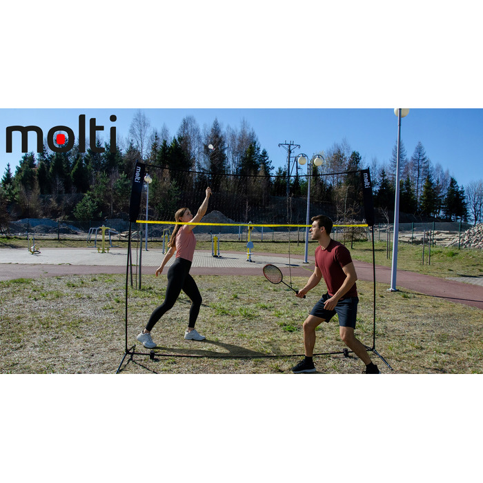 Універсальний набір 3в1 Molti: сітка для волейболу, бадмінтона та тенісу (3,06 м x 0,71 м)