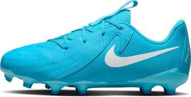 Дитячі футбольні бутси Nike Phantom Gx II Academy Fg/Mg, Blue Fury/White, розмір 37.5