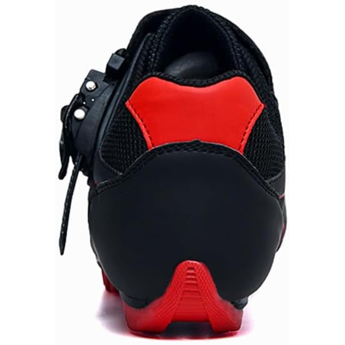 Велосипедні черевики для чоловіків та жінок, MTB, Radsport, Mountainbike, кросівки, дихаючі, outdoor, SPD сумісні, 44 EU, червоні