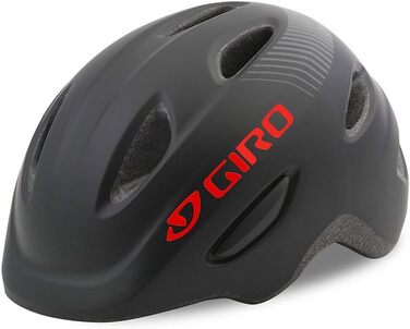 Дитячий велосипедний шолом Giro Scamp MIPS, зелений, матовий чорний, розмір S, 2021