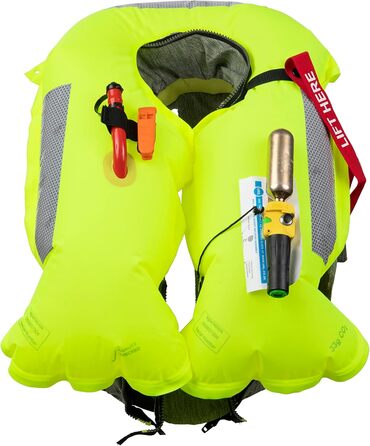 Рятувальний жилет Spinlock Deckvest LITE чорний, легкий, ультракомпактний, зручний дизайн, страховий пояс