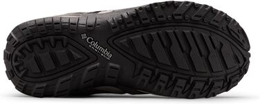 Дитячі трекінгові черевики Columbia Redmond Unisex, чорний/червоний (4 Big Kid)