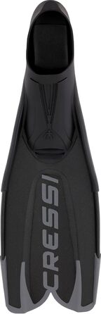 Ласти Cressi Agua Pro Vollfußflosse (36/37, Чорні) - для дайвінгу та плавання, зручні, з потужним імпульсом